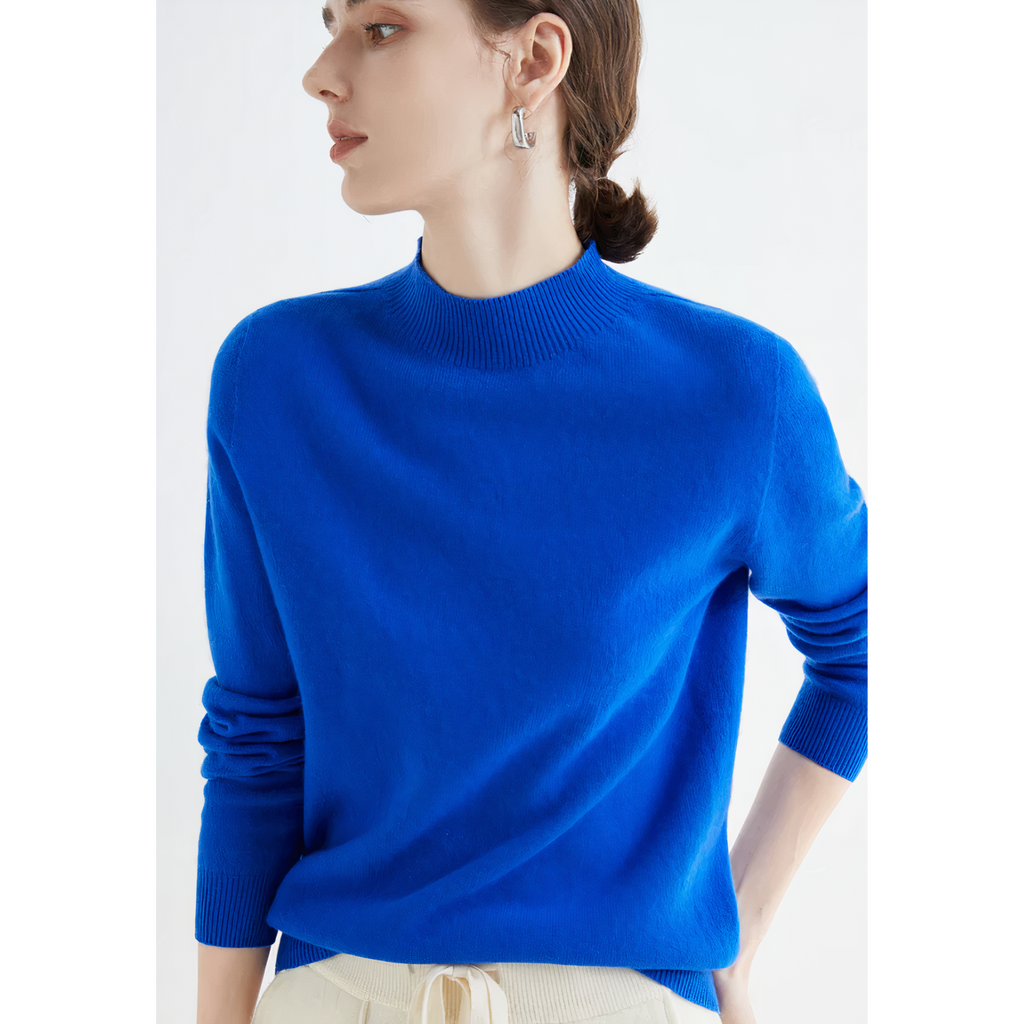 Astra Cashmere Knit Sweater For Women Everyday Wear | Temsk