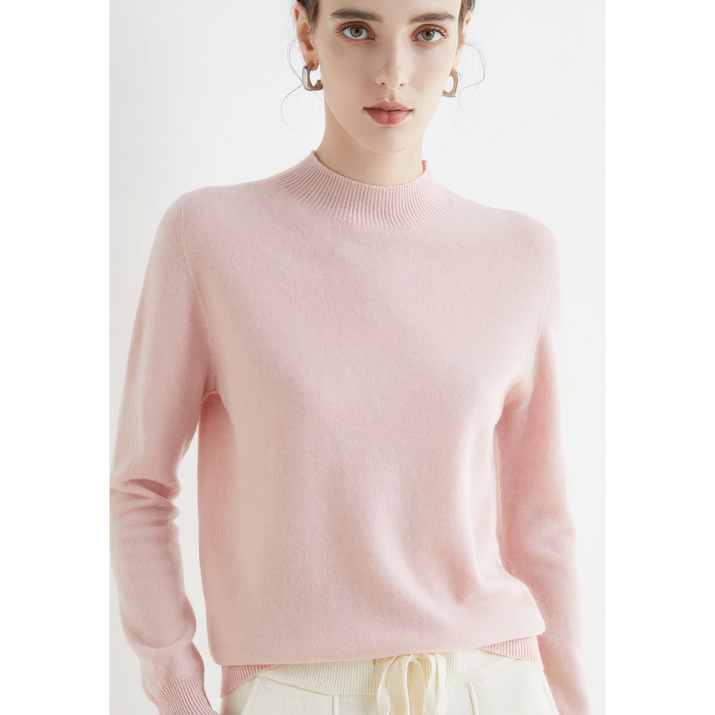 Astra Cashmere Knit Sweater For Women Everyday Wear | Temsk