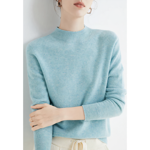 Camisola de Malha Cashmere Astra Para Uso Diário Feminino | Temsk