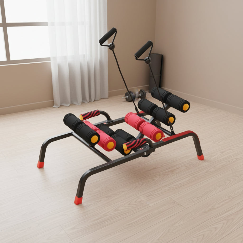 Ab Trainer Core Strength Home Gym Crunch Machine For Abs | Temsk