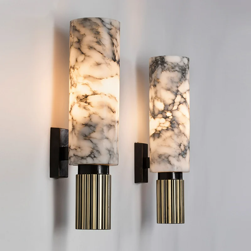 Corterra Marble Wall Light For Classic Home Decor Accent | Temsk