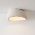 CalmGlow Minimalist Resin Ceiling Light For Quiet Rooms | Temsk