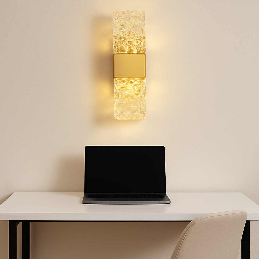 Aeronis Modern Minimalist Iron Wall Sconce Light Fixture | Temsk