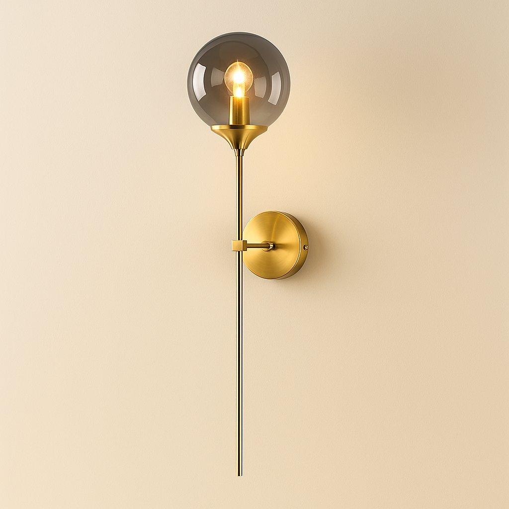 Nordic Glow væglampe, elegant minimalistisk stil | Temsk