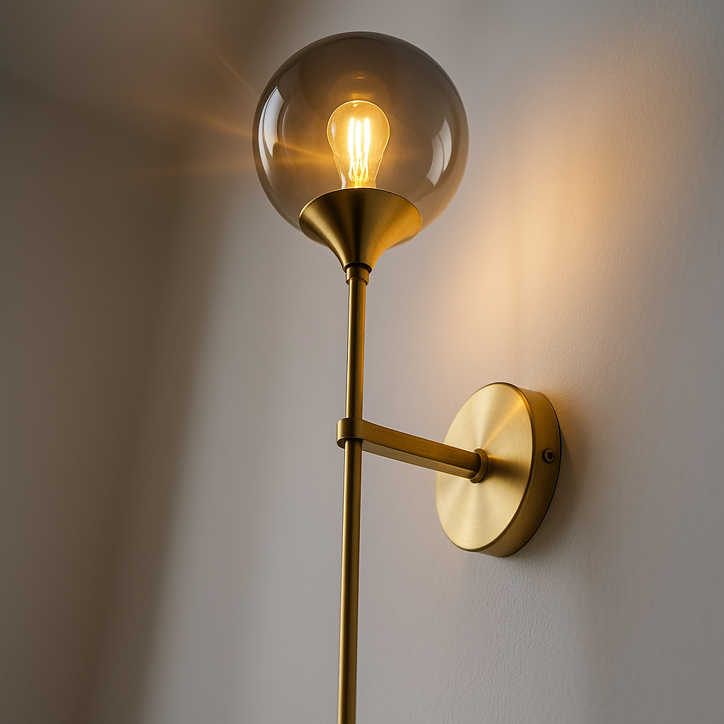 Nordic Glow væglampe, elegant minimalistisk stil | Temsk