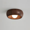 Albanora Holz-Deckenleuchte mit moderner LED-Beleuchtung | Temsk