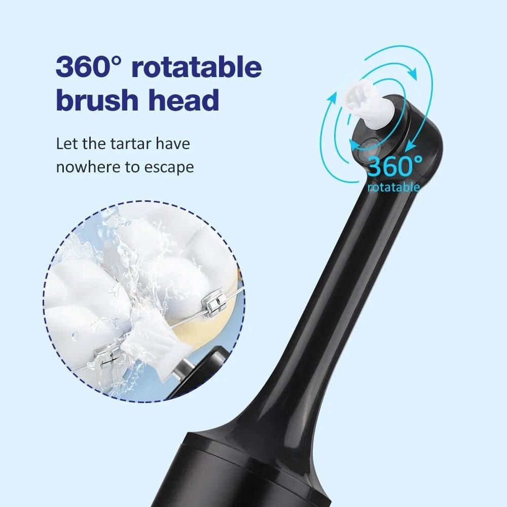 AstraSmile 5-in-1 Wireless Tooth Polisher for Gleaming White Teeth | Temsk