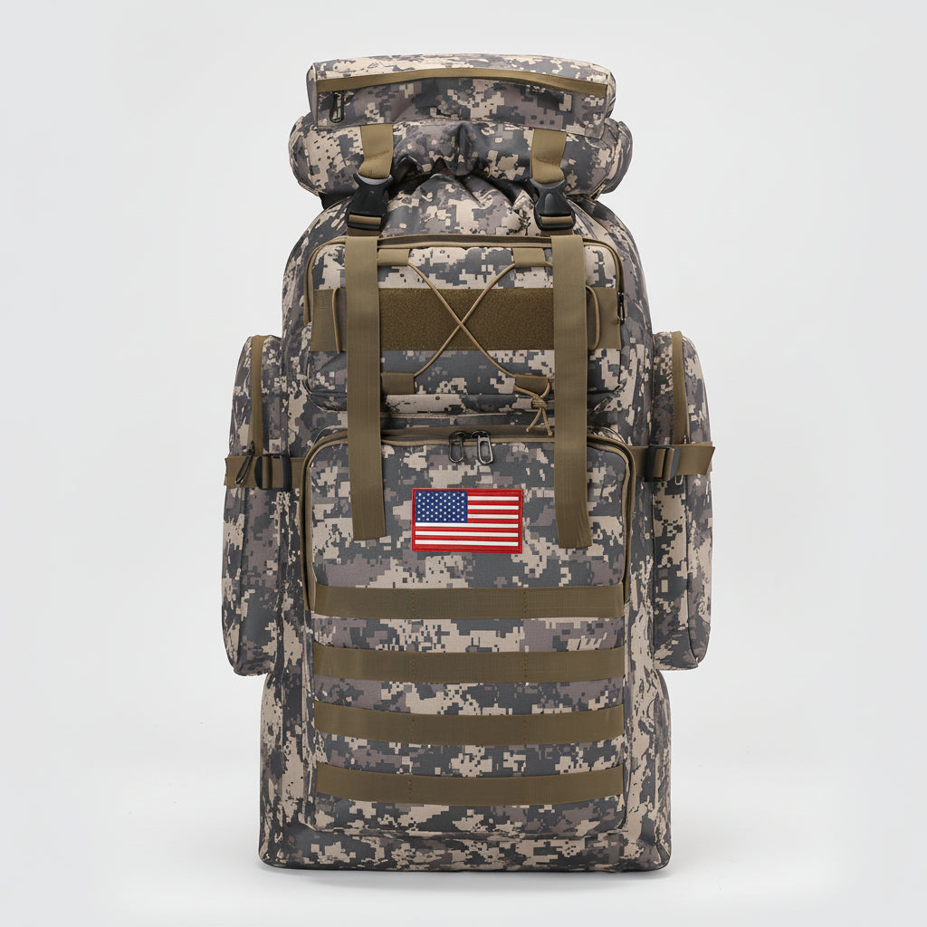 Large Capacity Hiking Daypack For Outdoor Travel And Tactical Use | Temsk