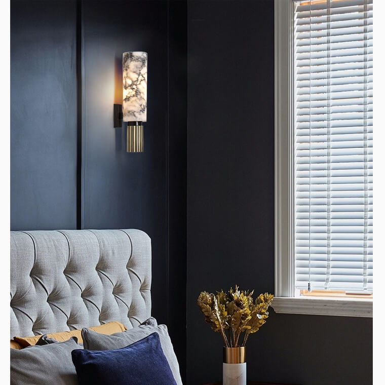Corterra Marble Wall Light For Classic Home Decor Accent | Temsk