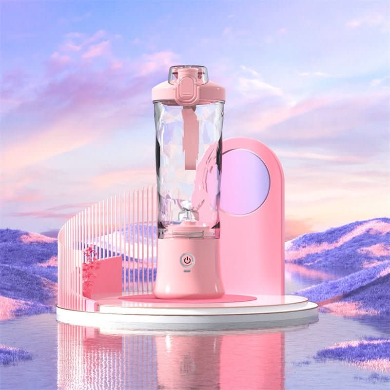 NovaBlend Pro Portable Smoothie Blender With 4000 mAh Battery And 600 ml Capacity | Temsk