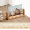 U-Shaped Acrylic And Wood Photo Frame For Minimalist Display | Temsk