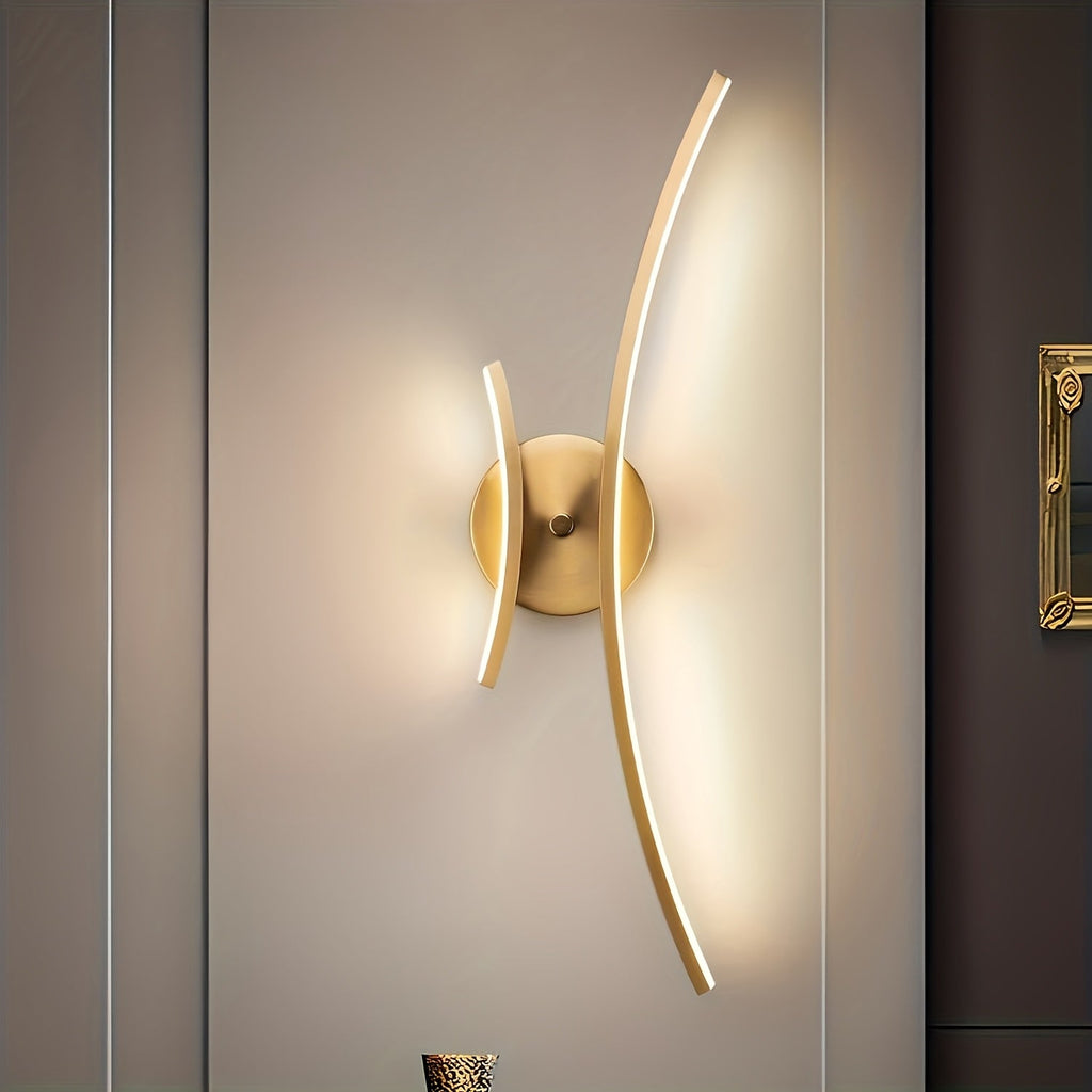 Lineare LED-Wandleuchte für Bad, Wohnzimmer und Essbereiche | Temsk