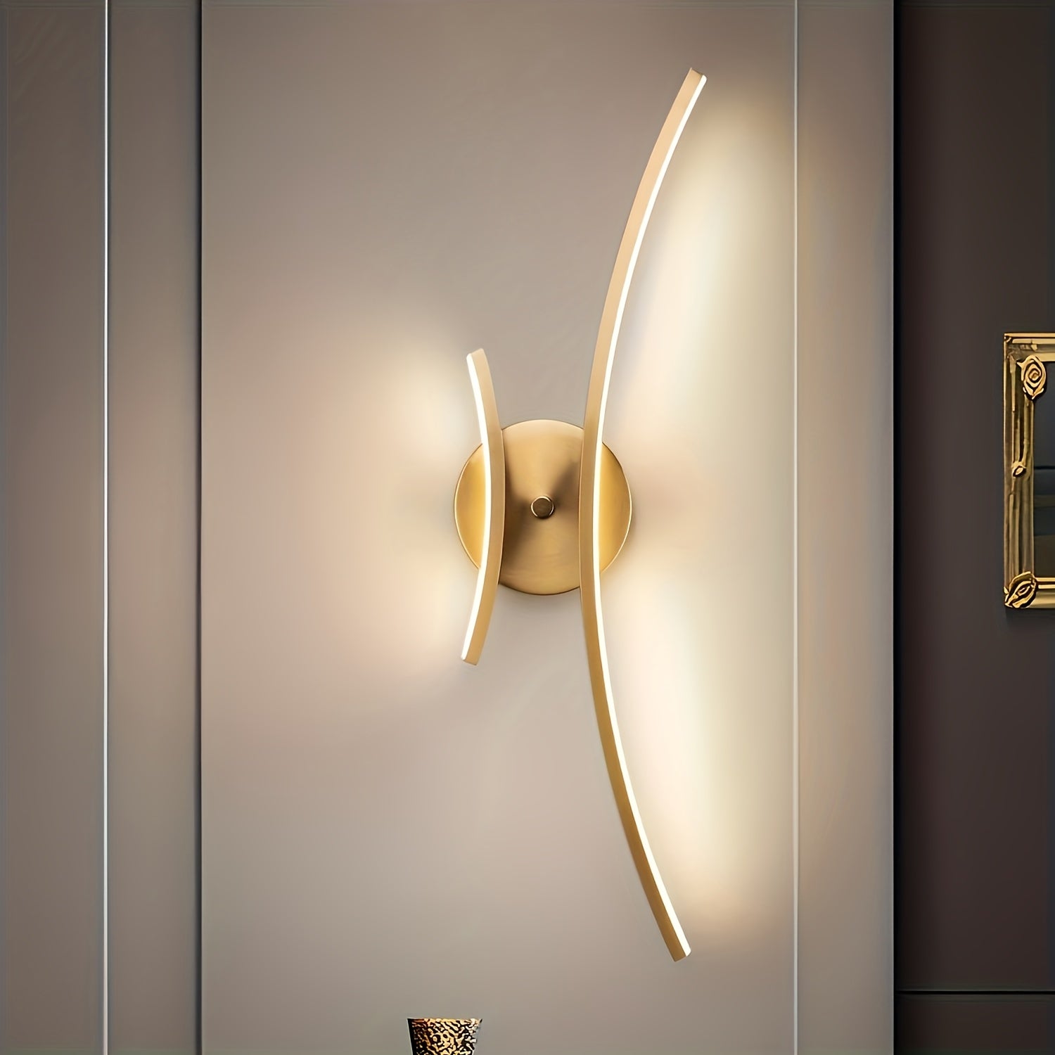 Lineare LED-Wandleuchte für Bad, Wohnzimmer und Essbereiche | Temsk