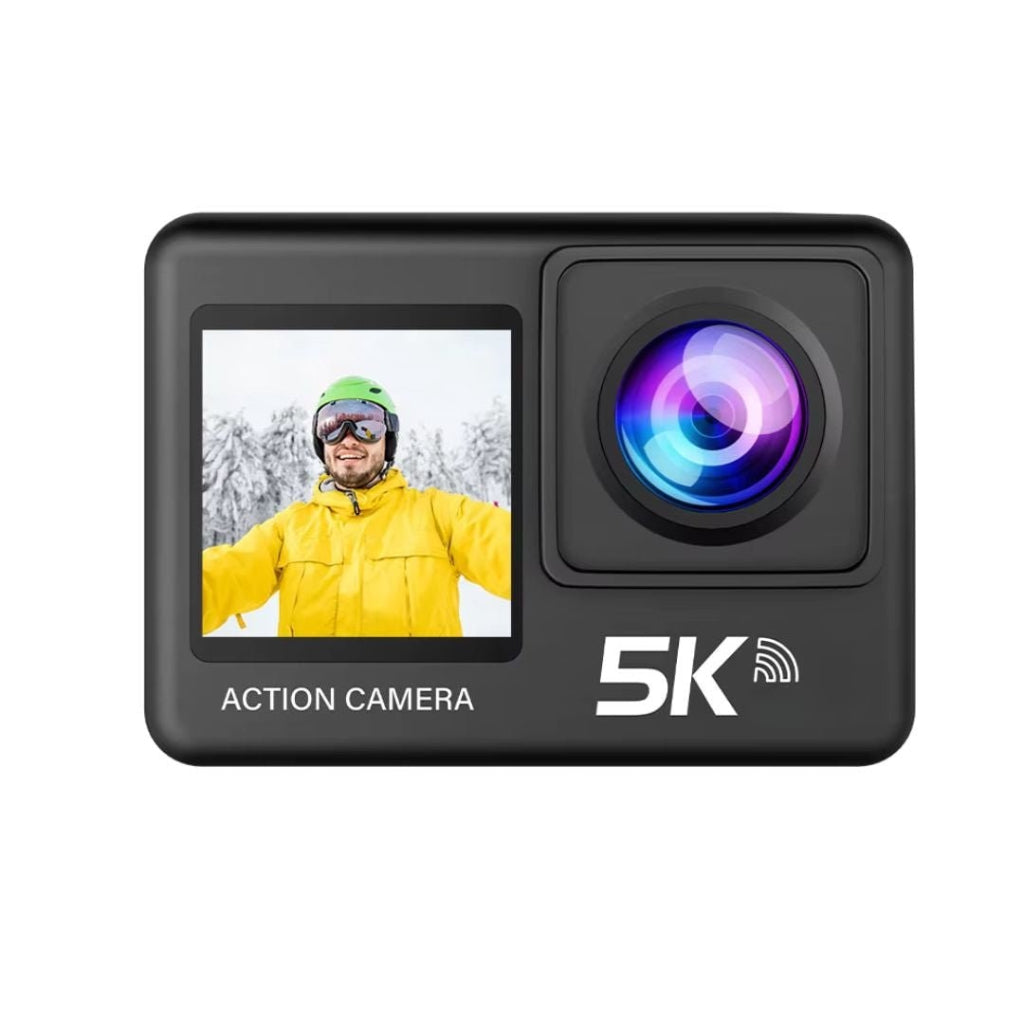 5K wasserdichte Action-Kamera mit Montagekit für Sport | Temsk