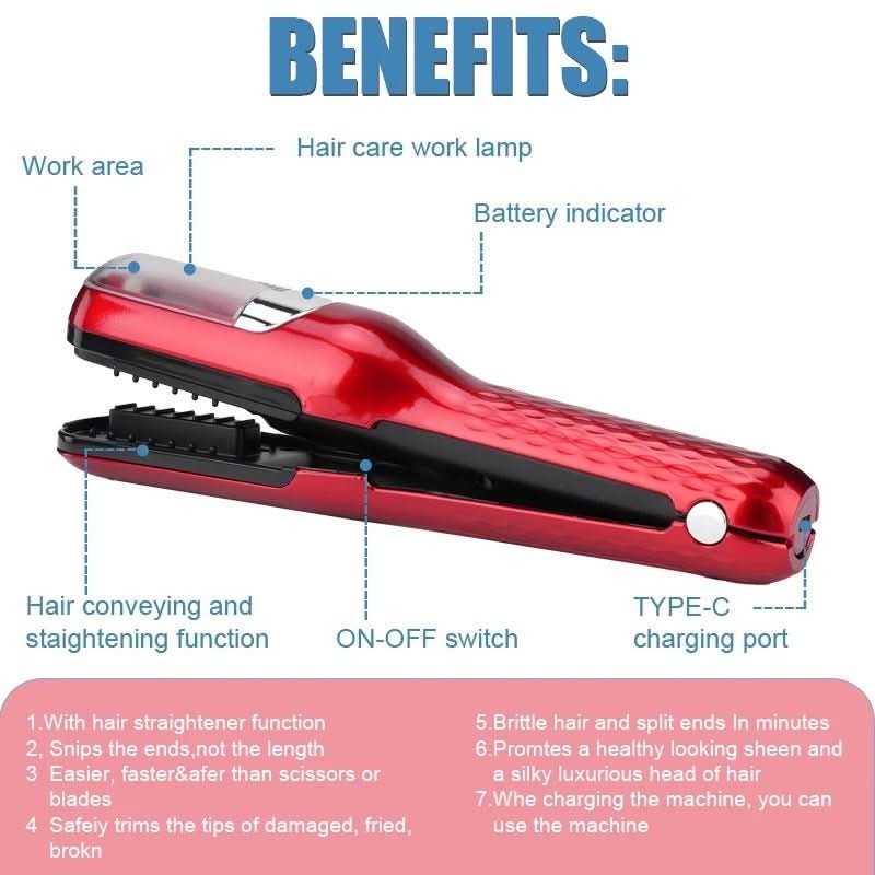 NexaHair Precision Hair Clippers For Healthy Ends And Split Ends | Temsk