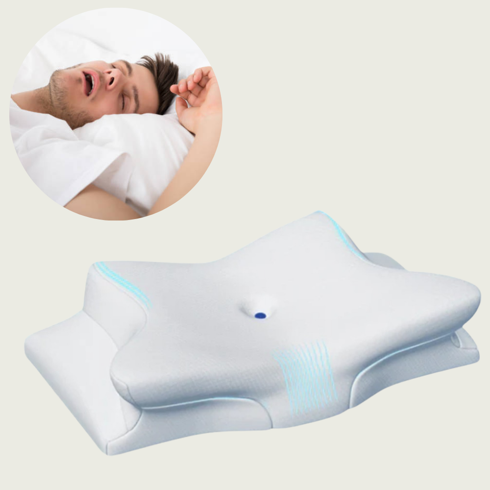 Neck Pillow With Cervical Support For Better Sleep Alignment | Temsk