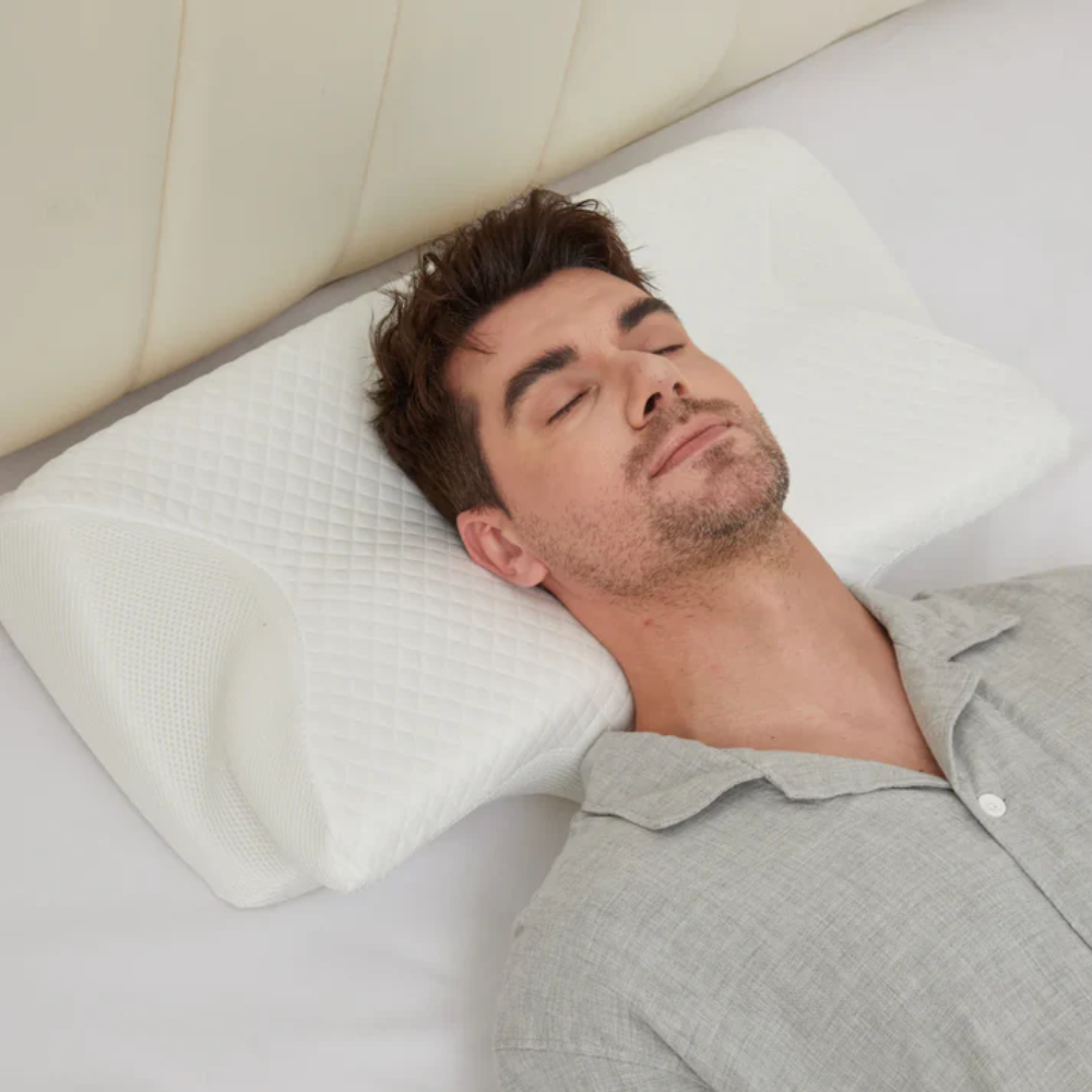 Neck Pillow With Cervical Support For Better Sleep Alignment | Temsk