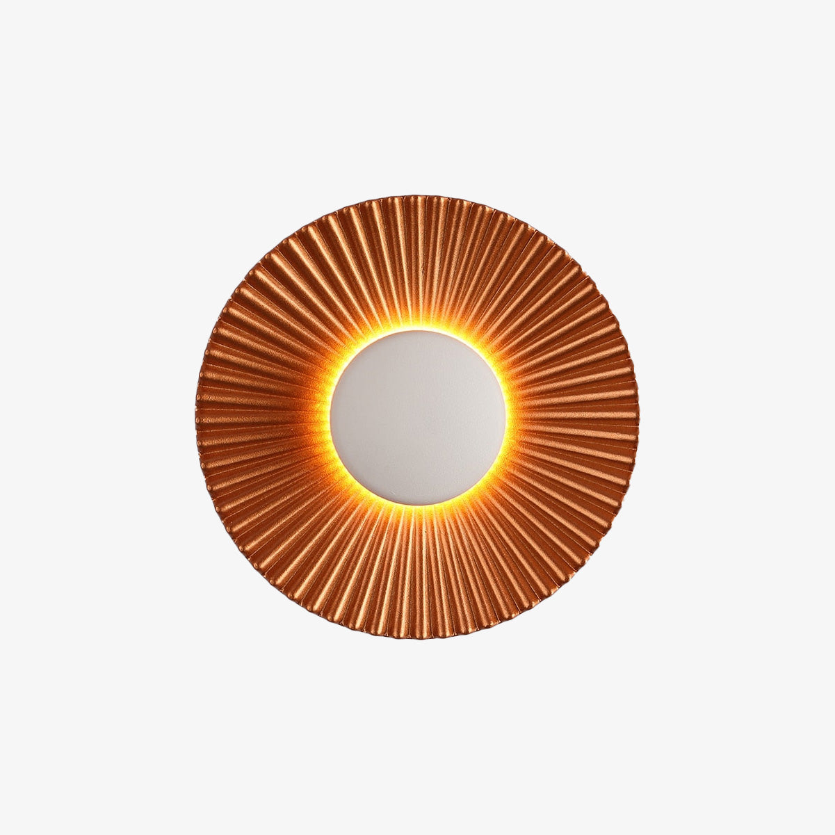 Hasna SunRay Wandleuchte Zeitgenössische Metall-Sonnenleuchte | Temsk