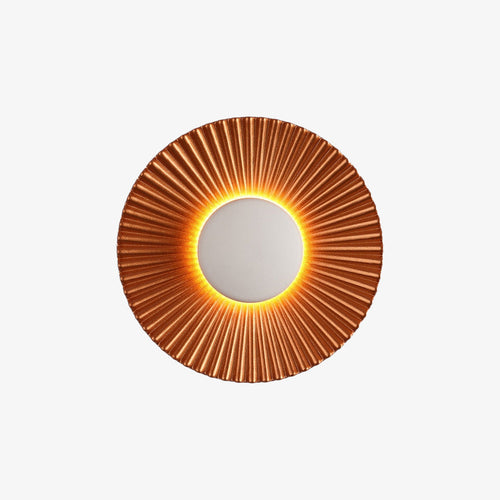 Hasna SunRay Wall Lamp Contemporary Metallic Fixture Temsk