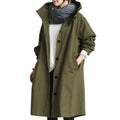 AuroraWeave Fashionable Trench Coat For Women Long Style Seasonal 2024 | Temsk