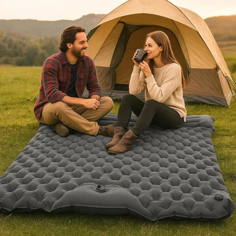 PathHaven Ultralight Self Inflating Double Hiking Mat | Temsk