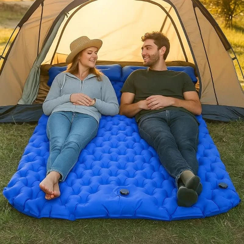 PathHaven Ultralight Self Inflating Double Hiking Mat | Temsk