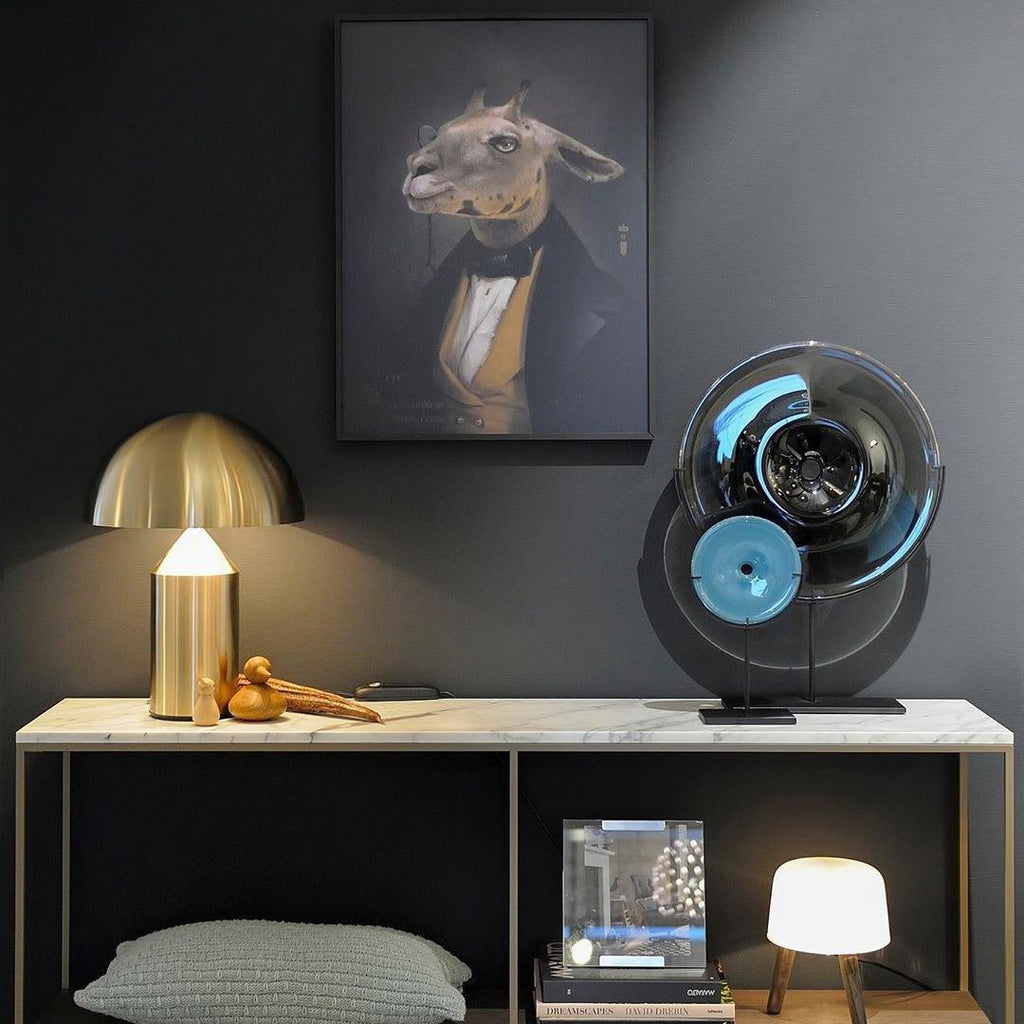 Aurora Table Lamp Modern Metal Lighting Accent For Home Decor | Temsk