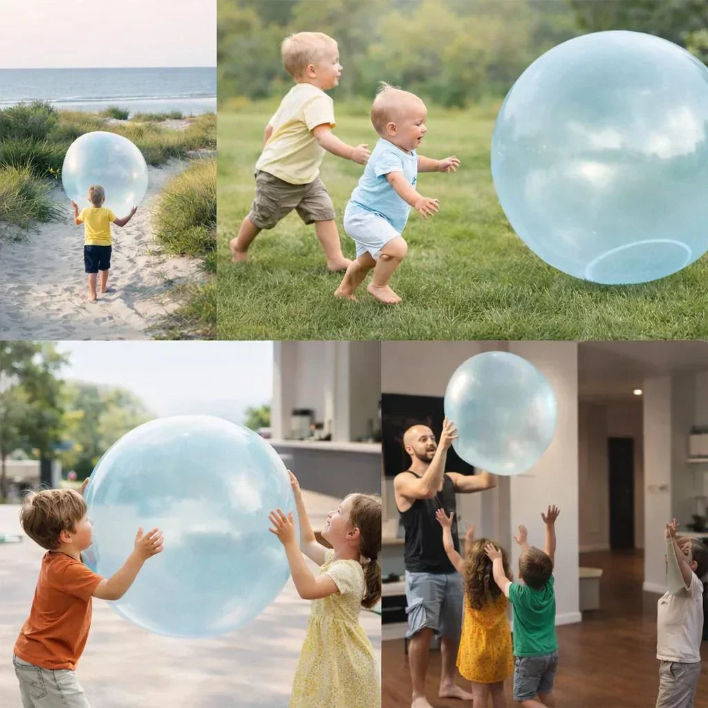 Kids Outdoor Inflatable Ball Durable TPR Toy For Backyard And Beach Fun | Temsk