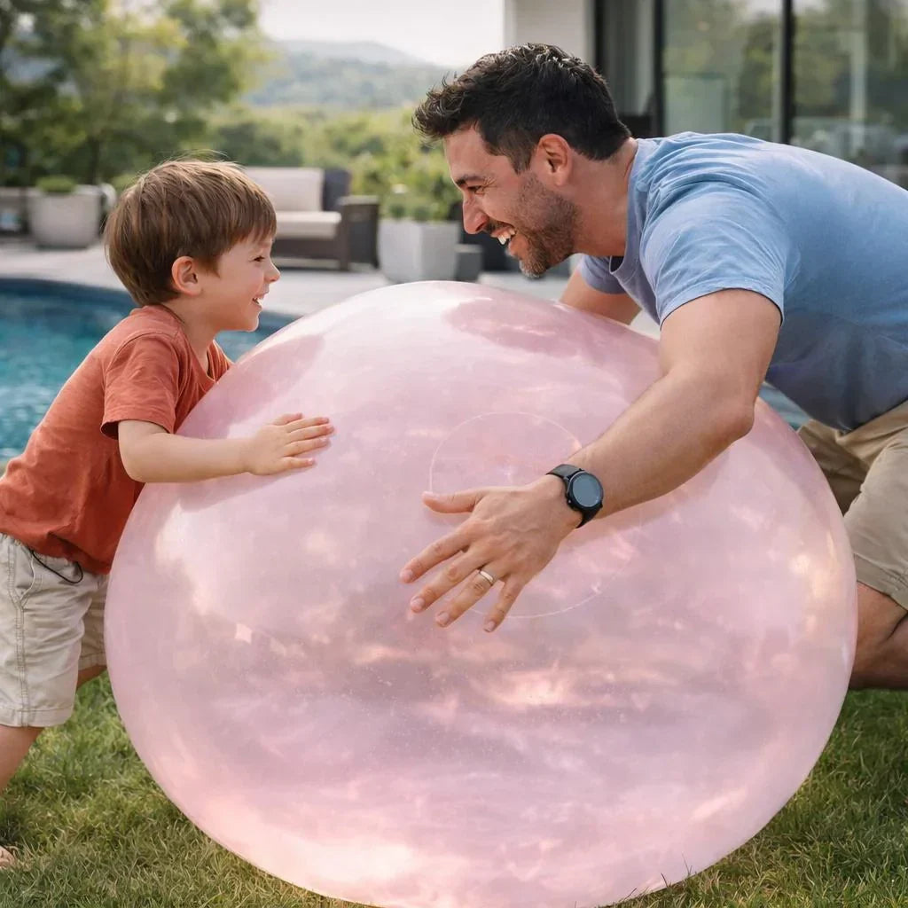 Kids Outdoor Inflatable Ball Durable TPR Toy For Backyard And Beach Fun | Temsk
