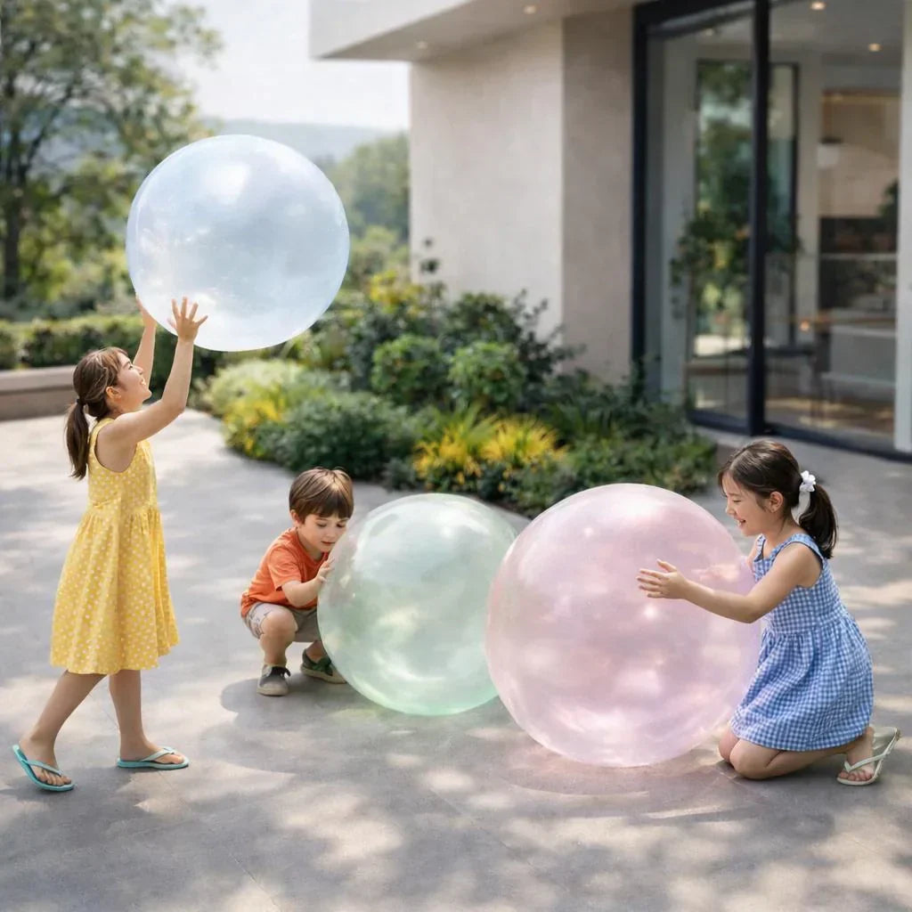 Kids Outdoor Inflatable Ball Durable TPR Toy For Backyard And Beach Fun | Temsk