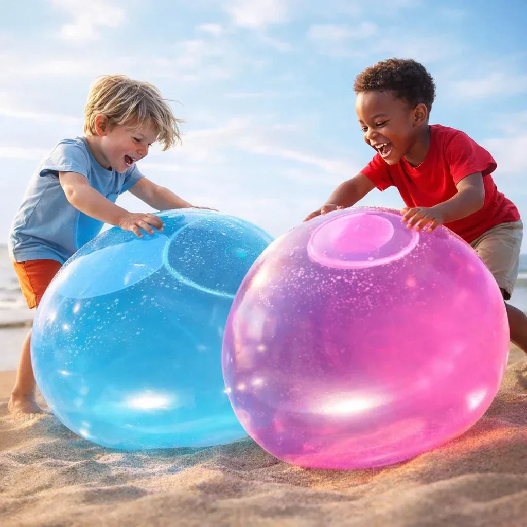 Kids Outdoor Inflatable Ball Durable TPR Toy For Backyard And Beach Fun | Temsk