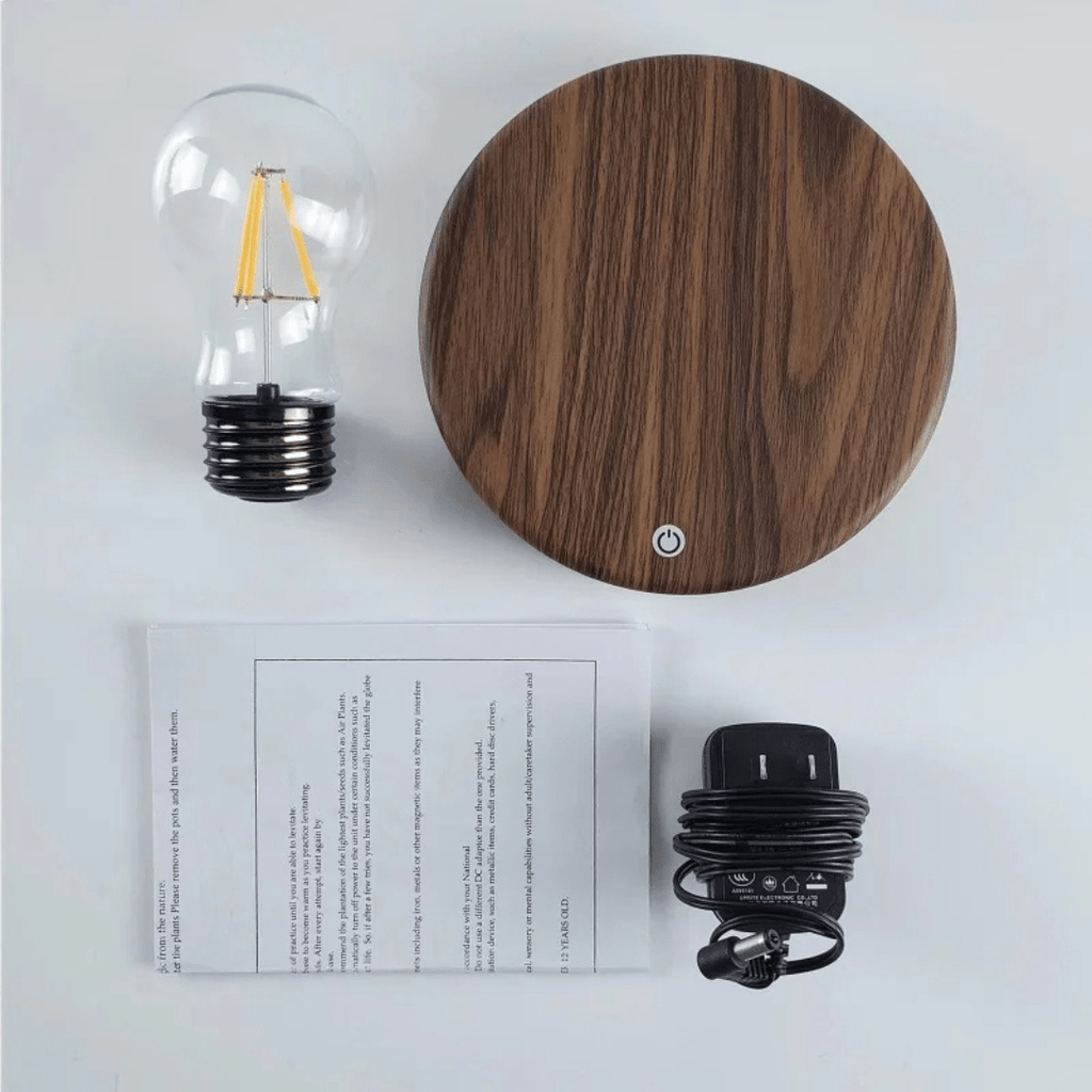 Magnetically Floating LED Lamp With Touch Control And Modern Design | Temsk