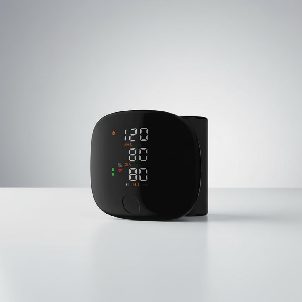 Digitales Handgelenk-Blutdruckmessgerät für Gesundheitschecks zu Hause | Temsk