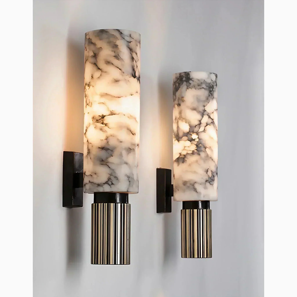 Corterra Marble Wall Light For Classic Home Decor Accent | Temsk