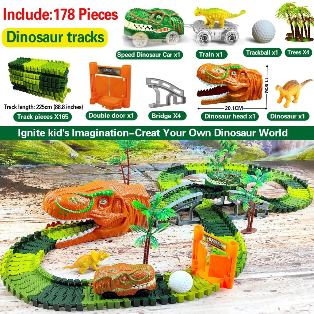 Jurassic Track Adventure Interactive Dino Train Game For Kids Aged 3 And Up | Temsk
