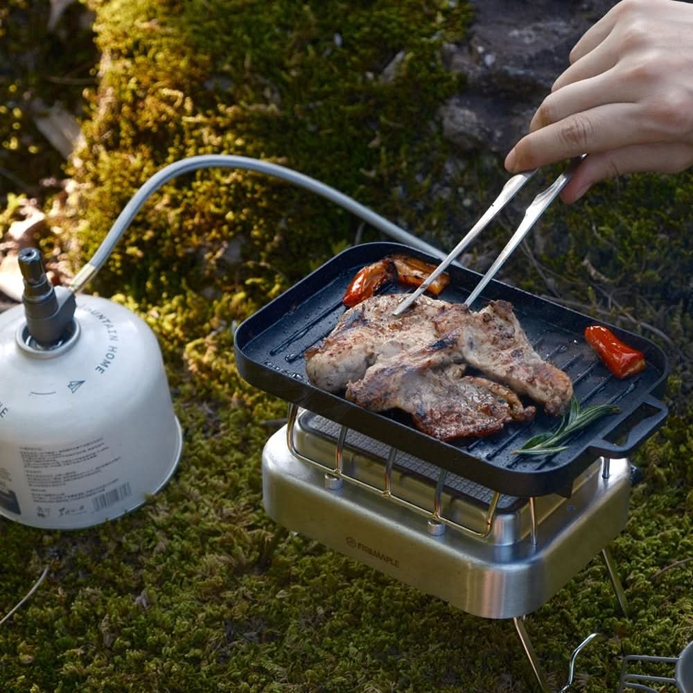 TrailForge Mini Grill Plate Set Portable Outdoor Cookware | Temsk
