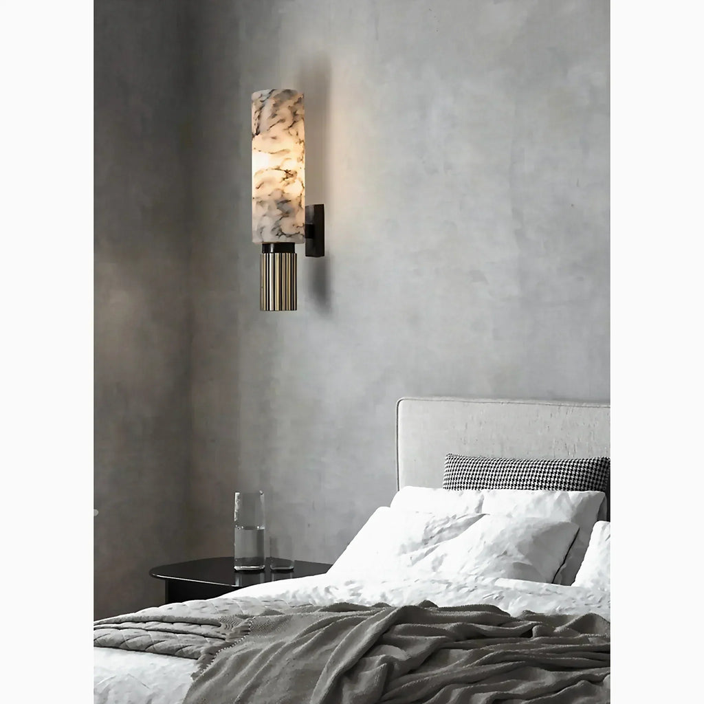 Corterra Marble Wall Light For Classic Home Decor Accent | Temsk