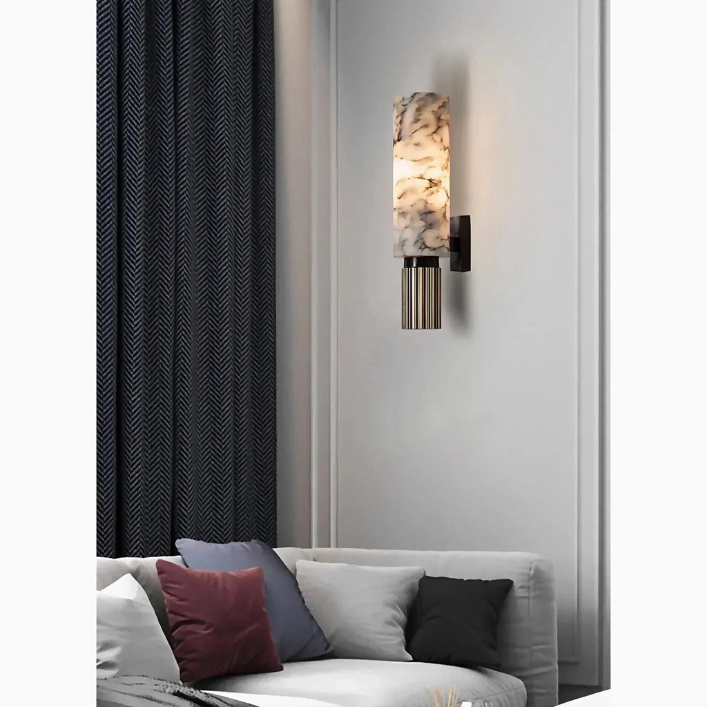 Corterra Marble Wall Light For Classic Home Decor Accent | Temsk