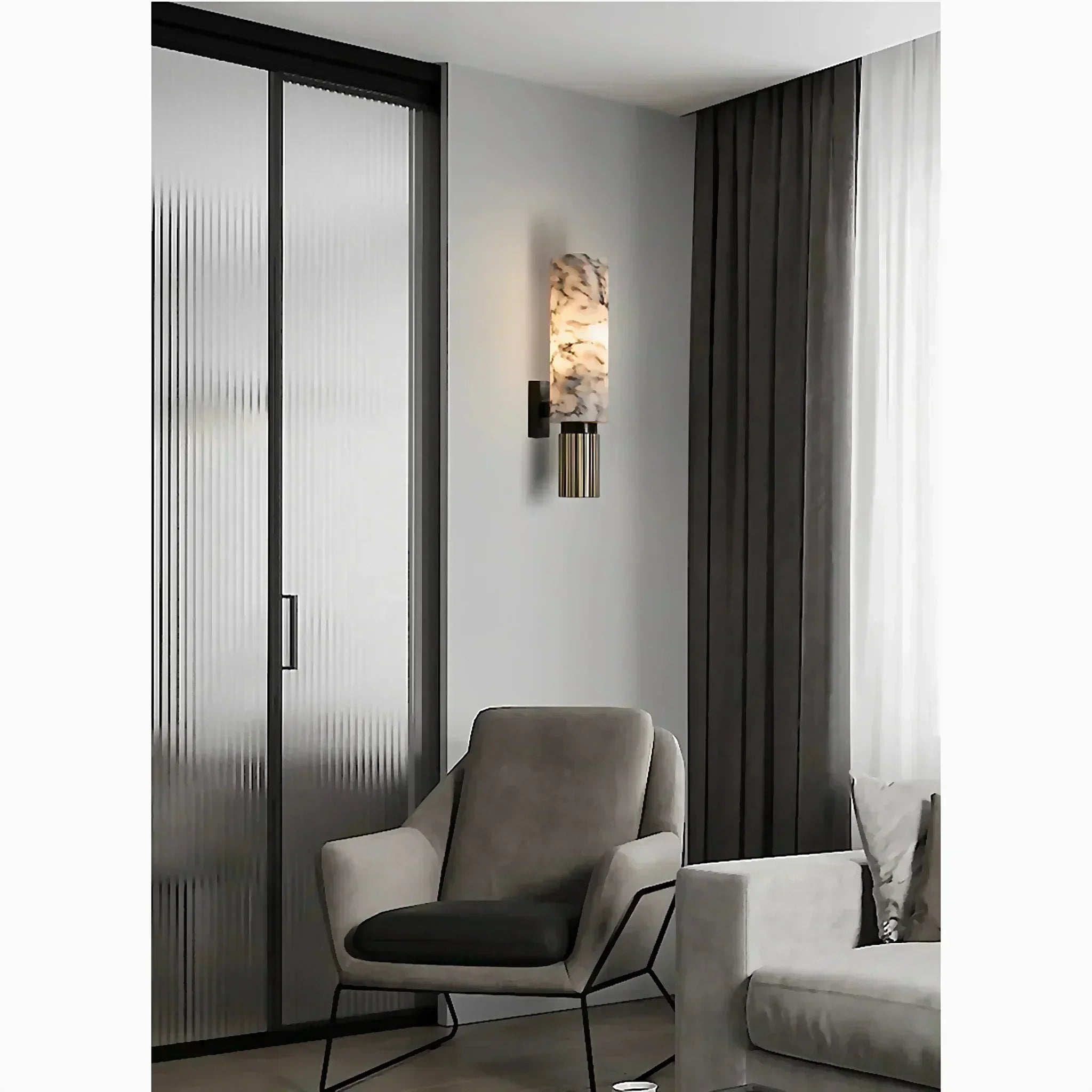 Corterra Marble Wall Light For Classic Home Decor Accent | Temsk