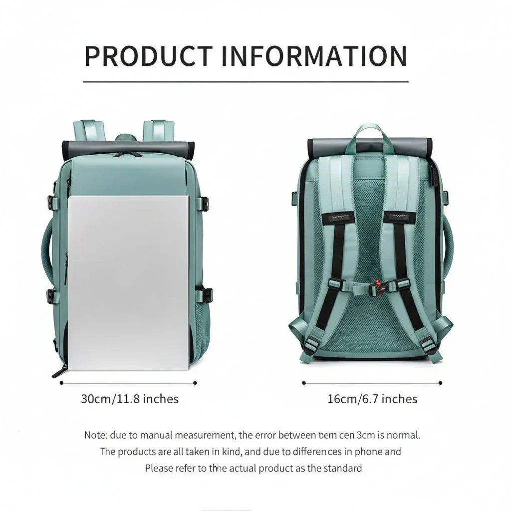 Voyager Max Large Waterproof Travel Backpack With USB Port | Temsk