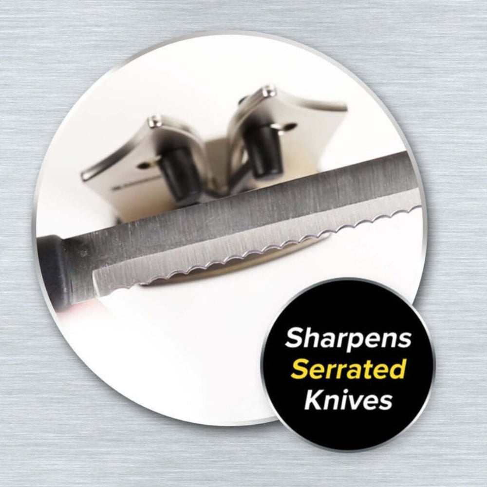 Manual Knife Sharpener For Quick Blade Sharpening In The Kitchen | Temsk