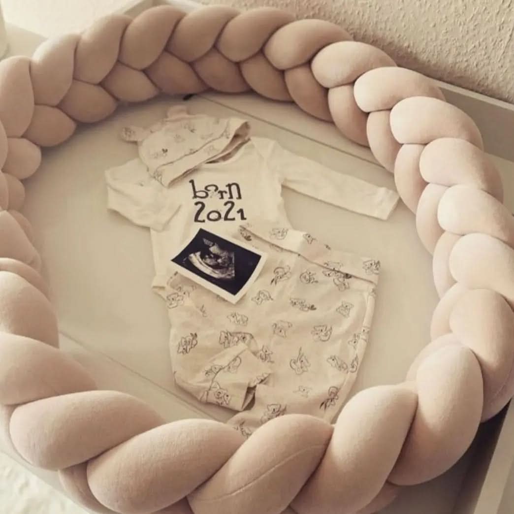 Tkaný dětský polštář CozyNest pro bezpečný a klidný spánek | Temsk