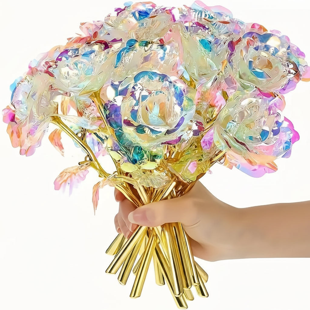 Artificial Rose Bouquet For Mother's Day Gift And Table Decor | Temsk