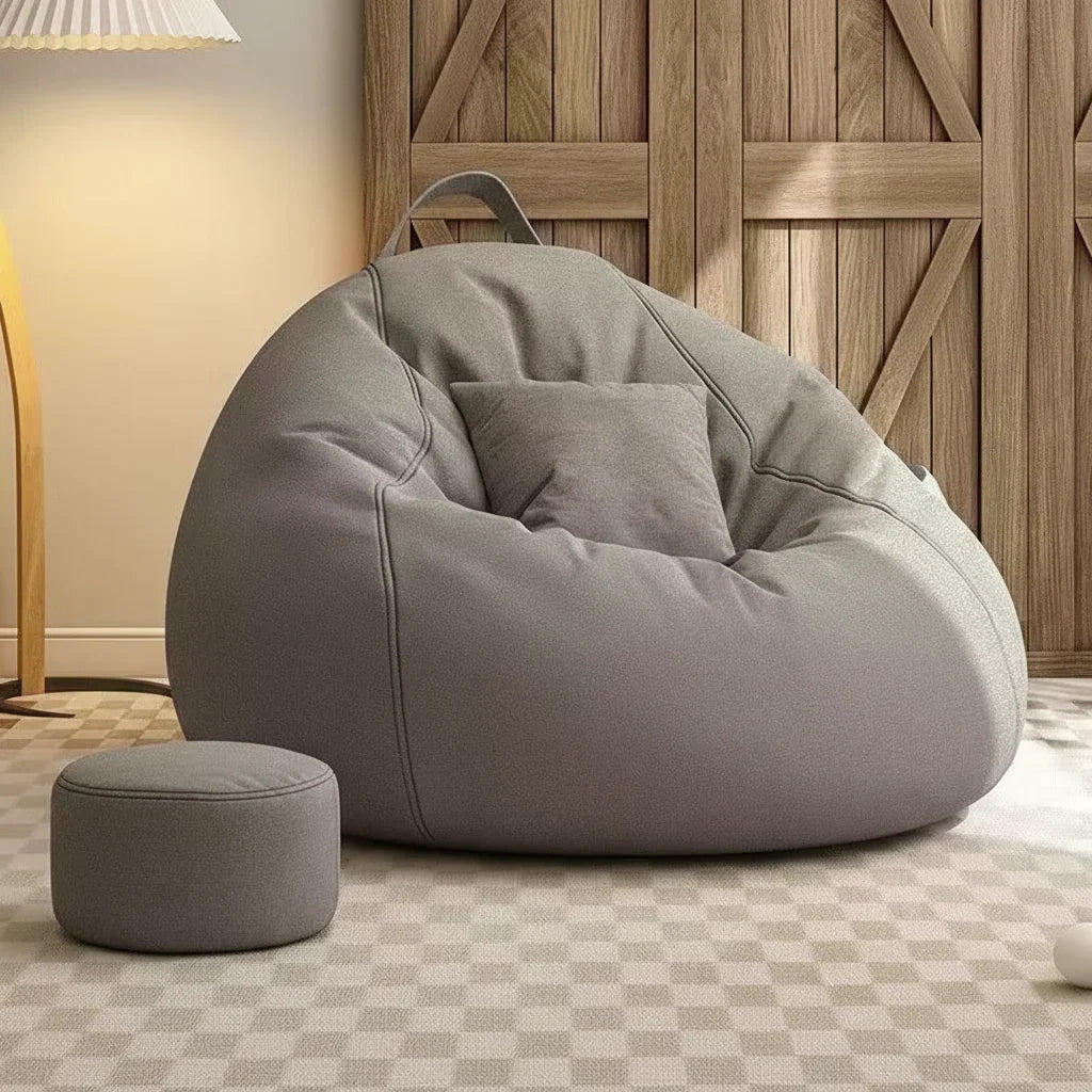 Bean Bag Sofa Floor Chair For Relaxed Living Room Seating | Temsk