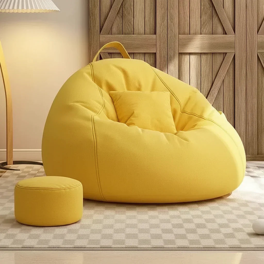 Bean Bag Sofa Floor Chair For Relaxed Living Room Seating | Temsk