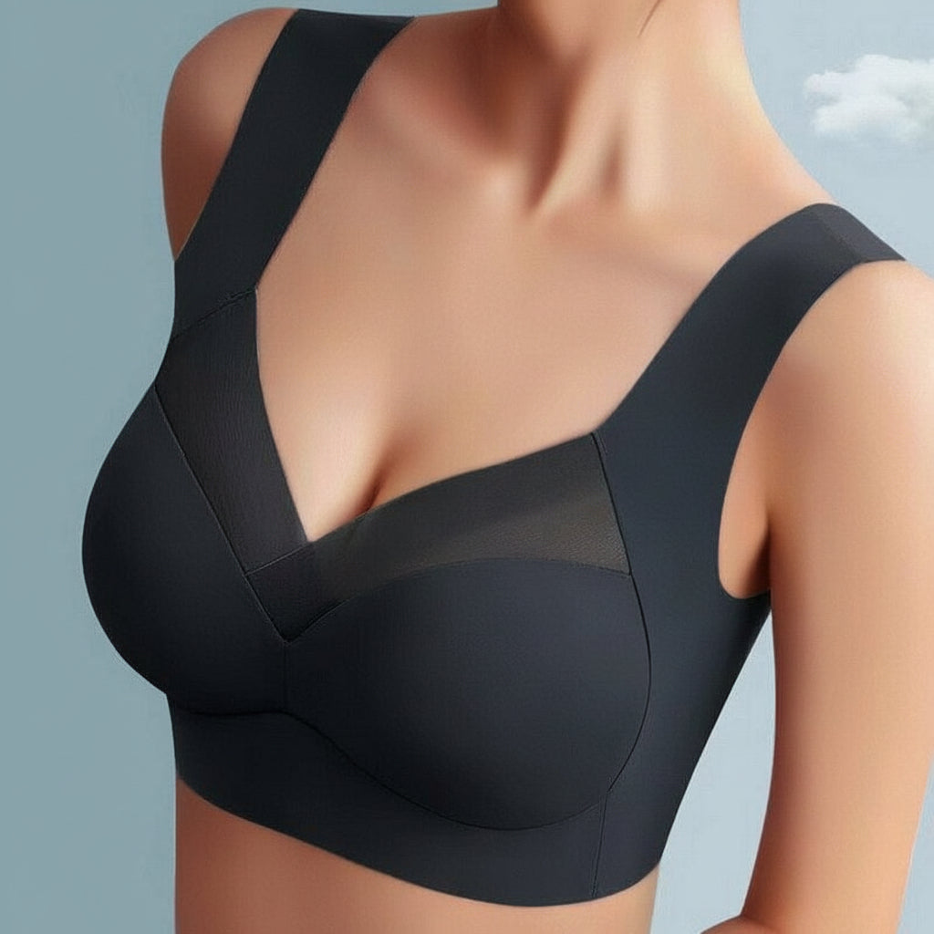 Kabelloser nahtloser Push-up-BH für Frauen mit sanfter Hebung und weichem Sitz | Temsk