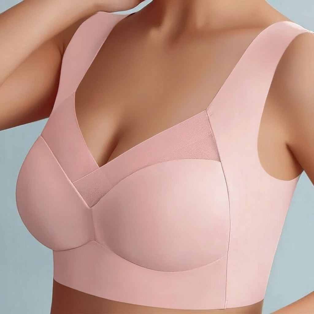Kabelloser nahtloser Push-up-BH für Frauen mit sanfter Hebung und weichem Sitz | Temsk