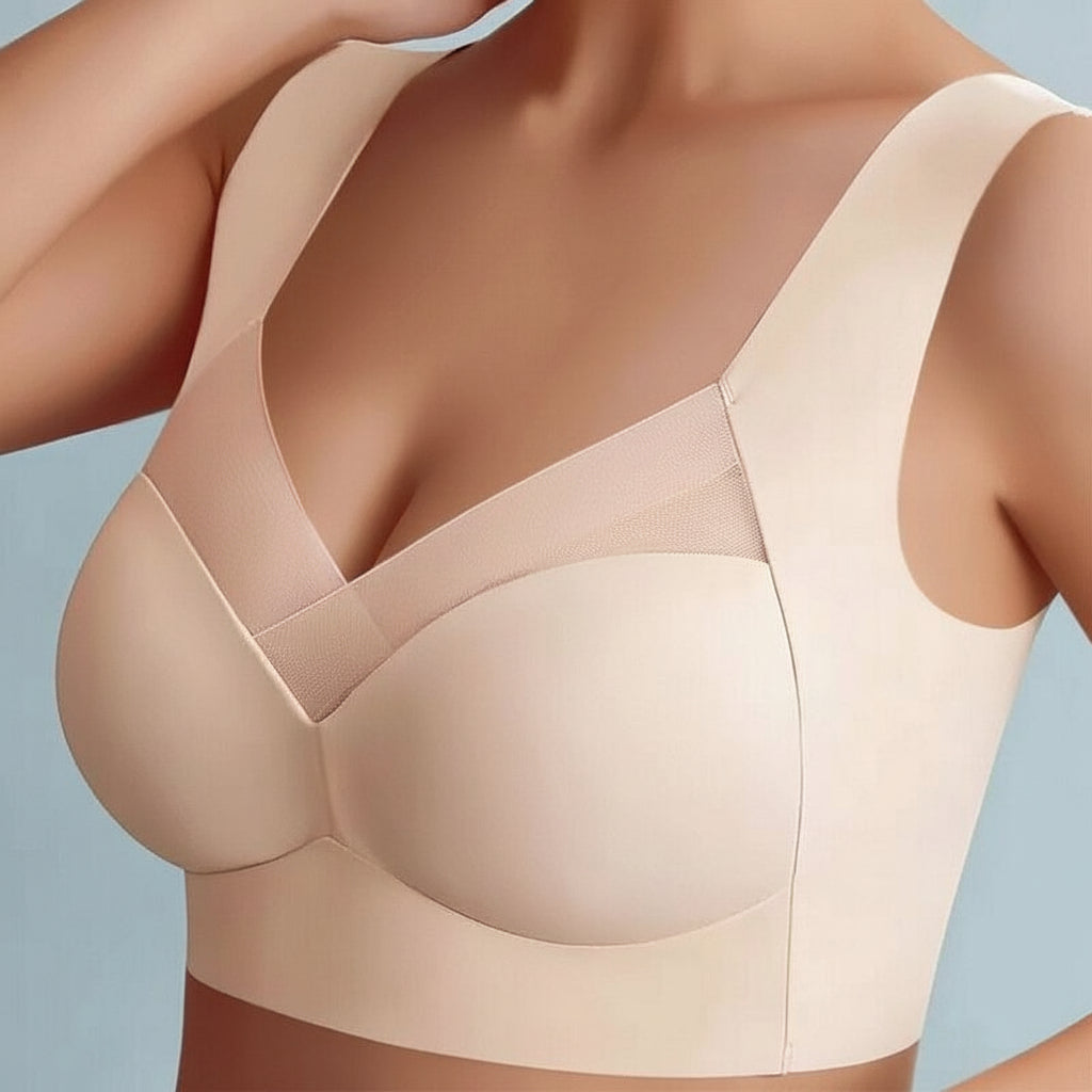Kabelloser nahtloser Push-up-BH für Frauen mit sanfter Hebung und weichem Sitz | Temsk