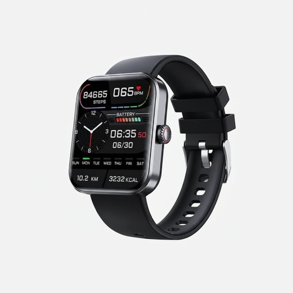 Smartwatch Fitness-Tracker mit Blutdruckmessung | Temsk