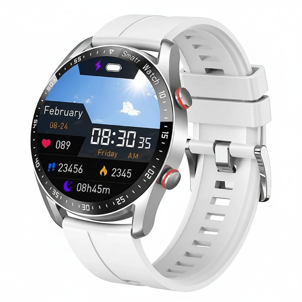 Smartwatch mit Herzgesundheitsüberwachung und Fitness-Tracking | Temsk